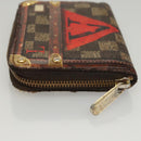 LOUIS VUITTON Damier Trunk Time Zippy Coin Purse Coin Purse M52745 Auth bs24186-4