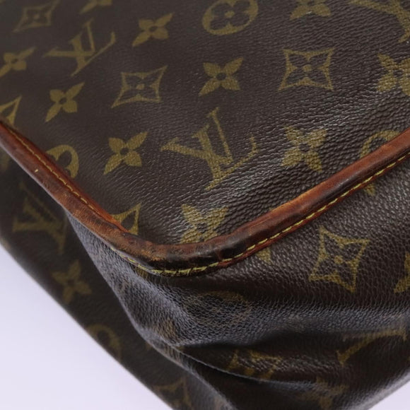 LOUIS VUITTON Monogram Gibeciere GM Shoulder Bag M42246 LV Auth bs24189