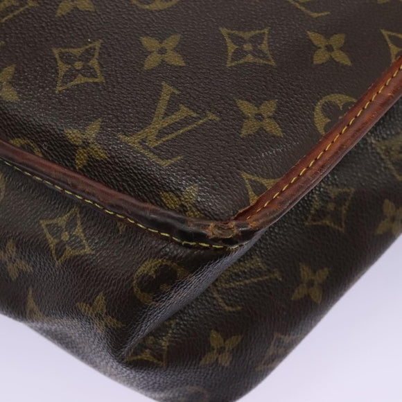 LOUIS VUITTON Monogram Gibeciere GM Shoulder Bag M42246 LV Auth bs24189