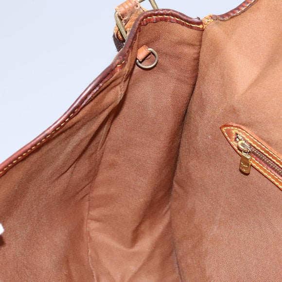 LOUIS VUITTON Monogram Gibeciere GM Shoulder Bag M42246 LV Auth bs24189