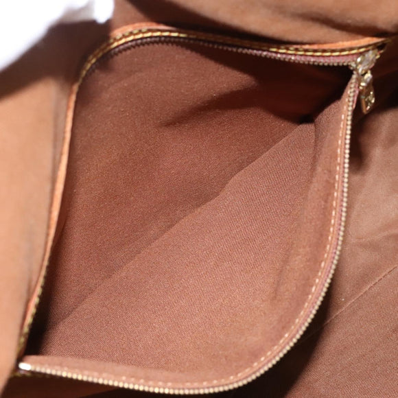 LOUIS VUITTON Monogram Gibeciere GM Shoulder Bag M42246 LV Auth bs24189