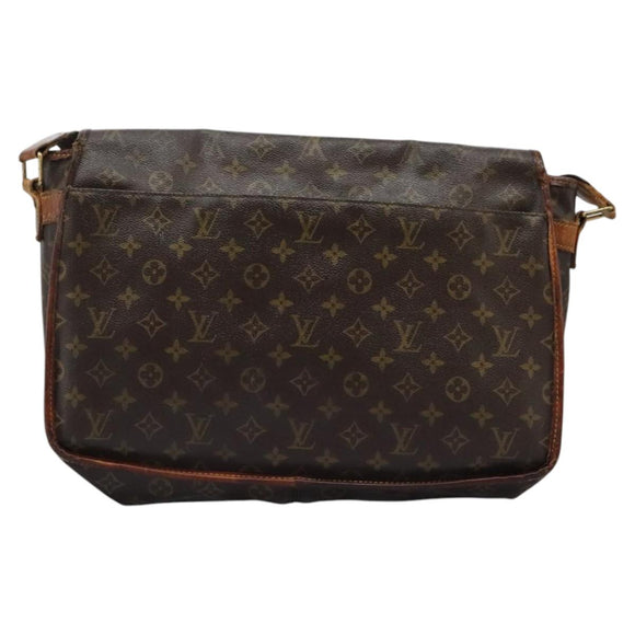 LOUIS VUITTON Monogram Gibeciere GM Shoulder Bag M42246 LV Auth bs24189