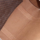 CELINE Macadam Canvas Tote Bag PVC Leather Brown Gold Auth bs24200-11