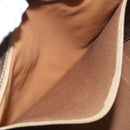 CELINE Macadam Canvas Tote Bag PVC Leather Brown Gold Auth bs24200-21