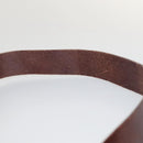 FENDI Zucca Canvas Shoulder Bag Black Brown Silver Auth bs24205-8