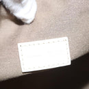 FENDI Hand Bag Nylon White Silver Auth bs24206-16