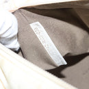 FENDI Hand Bag Nylon White Silver Auth bs24206-12