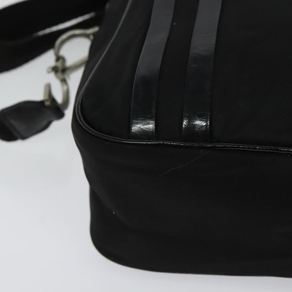 Christian Dior Shoulder Bag Nylon Black Auth bs24209