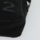 Christian Dior Shoulder Bag Nylon Black Auth bs24209-14