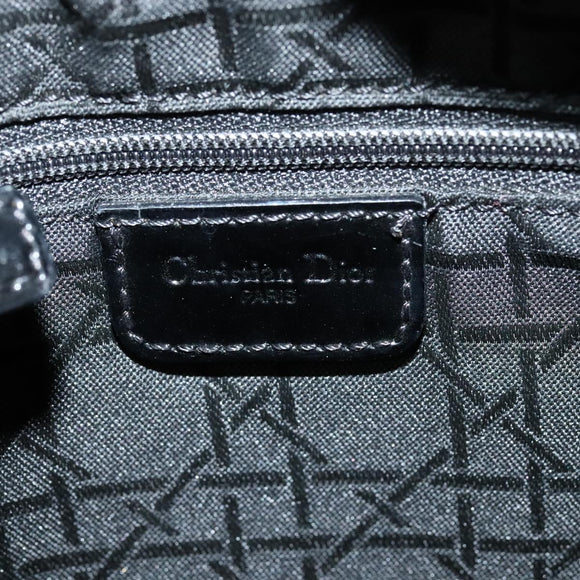 Christian Dior Shoulder Bag Nylon Black Auth bs24209