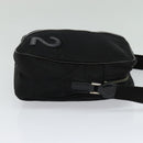 Christian Dior Shoulder Bag Nylon Black Auth bs24209-4