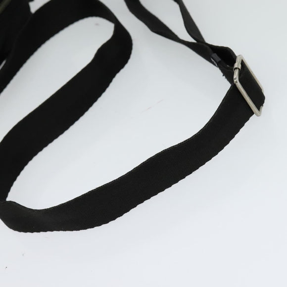 Christian Dior Shoulder Bag Nylon Black Auth bs24209