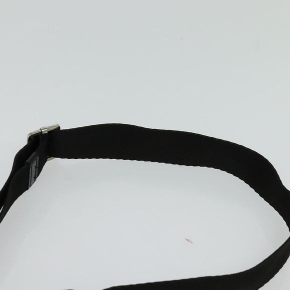 Christian Dior Shoulder Bag Nylon Black Auth bs24209