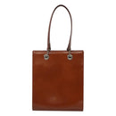 CARTIER Shoulder Bag Patent leather Brown Auth bs24220-13