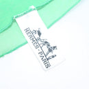 HERMES Large Format Scarf Silk Green Auth bs24222-9