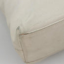 CHANEL COCO Mark Tote Bag Leather White CC Auth bs24229-16