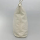 CHANEL COCO Mark Tote Bag Leather White CC Auth bs24229-4