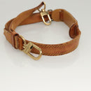 LOUIS VUITTON Adjustable Shoulder Strap Leather 33.9""-41.3"" Beige Auth bs24231-5