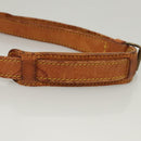 LOUIS VUITTON Adjustable Shoulder Strap Leather 33.9""-41.3"" Beige Auth bs24231-6