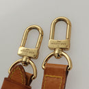 LOUIS VUITTON Adjustable Shoulder Strap Leather 33.9""-41.3"" Beige Auth bs24231-9