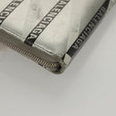 BALENCIAGA Wallet Leather Silver 551935 Auth bs24240-10