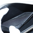 BALENCIAGA Wallet Leather Silver 551935 Auth bs24240-16