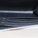BALENCIAGA Wallet Leather Silver 551935 Auth bs24240-18