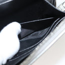 BALENCIAGA Wallet Leather Silver 551935 Auth bs24240-22