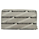 BALENCIAGA Wallet Leather Silver 551935 Auth bs24240-3