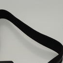 Salvatore Ferragamo Shoulder Bag Suede Black Silver Auth bs24241-15