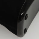 Salvatore Ferragamo Shoulder Bag Suede Black Silver Auth bs24241-16