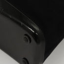 Salvatore Ferragamo Shoulder Bag Suede Black Silver Auth bs24241-18