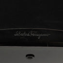 Salvatore Ferragamo Shoulder Bag Suede Black Silver Auth bs24241-10