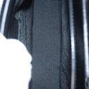 Salvatore Ferragamo Shoulder Bag Suede Black Silver Auth bs24241-11