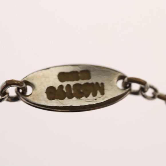 LOUIS VUITTON Essential V Bracelet metal Silver M63198 LV Auth bs24242