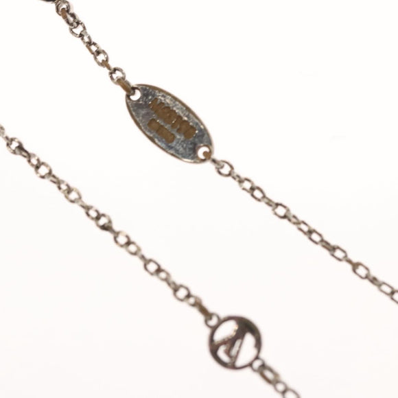 LOUIS VUITTON Essential V Bracelet metal Silver M63198 LV Auth bs24242