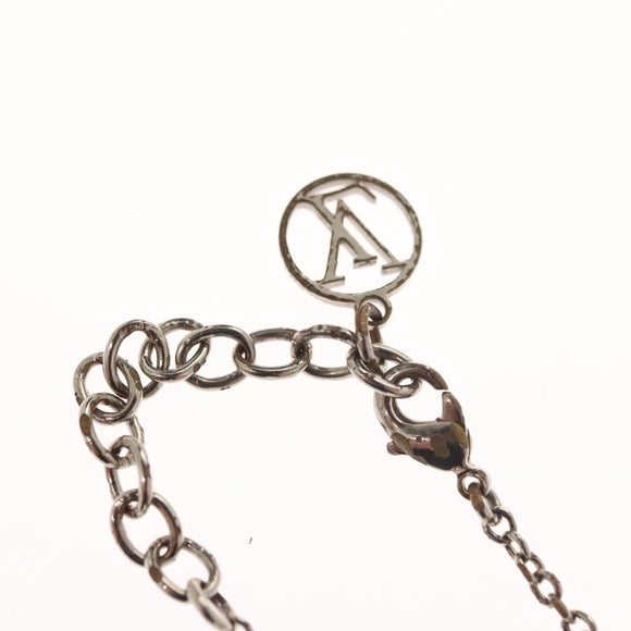 LOUIS VUITTON Essential V Bracelet metal Silver M63198 LV Auth bs24242