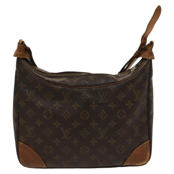 LOUIS VUITTON Monogram Boulogne 30 Shoulder Bag M51265 LV Auth bs24252