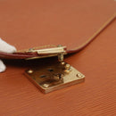 LOUIS VUITTON Epi Serviette Conseiller Zipangu Gold M54428 LV Auth bs24256-14