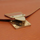 LOUIS VUITTON Epi Serviette Conseiller Zipangu Gold M54428 LV Auth bs24256-15