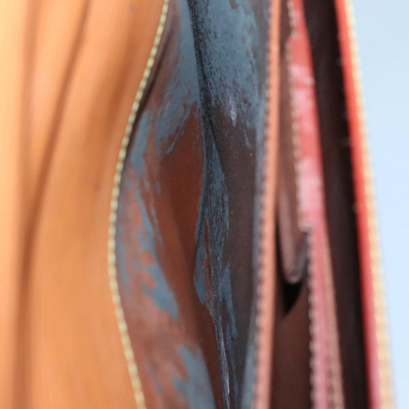 LOUIS VUITTON Epi Serviette Conseiller Zipangu Gold M54428 LV Auth bs24256