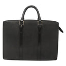 LOUIS VUITTON Taiga Porte Documents Rozan Bag Ardoise M30052 LV Auth bs24257-13