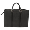 LOUIS VUITTON Taiga Porte Documents Rozan Bag Ardoise M30052 LV Auth bs24257-2
