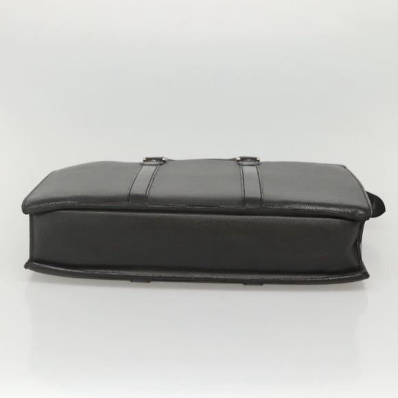 LOUIS VUITTON Taiga Porte Documents Rozan Bag Ardoise M30052 LV Auth bs24257
