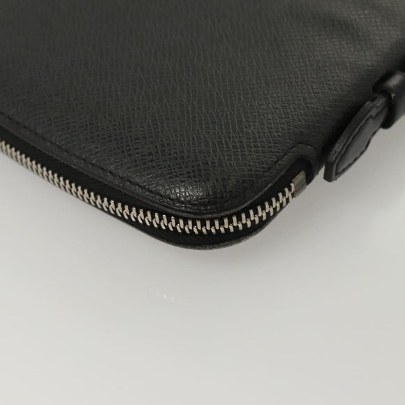 LOUIS VUITTON Taiga Organizer Atoll Travel Case Ardoise M30652 LV Auth bs24260