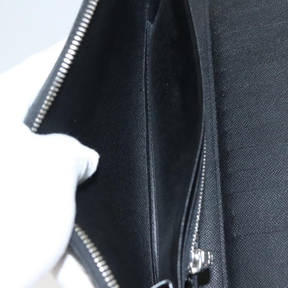 LOUIS VUITTON Taiga Organizer Atoll Travel Case Ardoise M30652 LV Auth bs24260