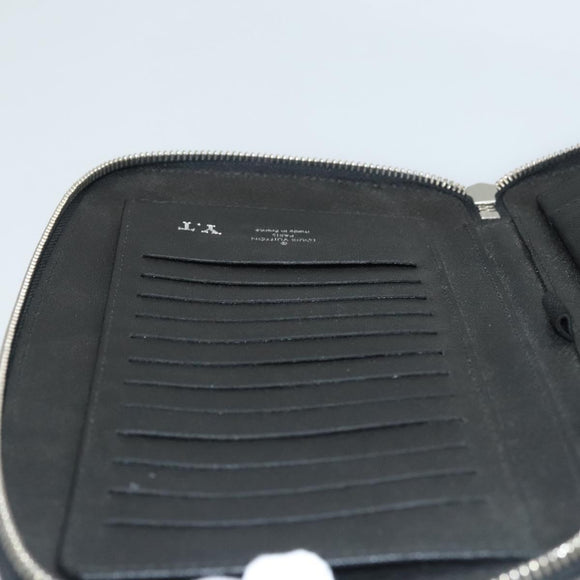 LOUIS VUITTON Taiga Organizer Atoll Travel Case Ardoise M30652 LV Auth bs24260