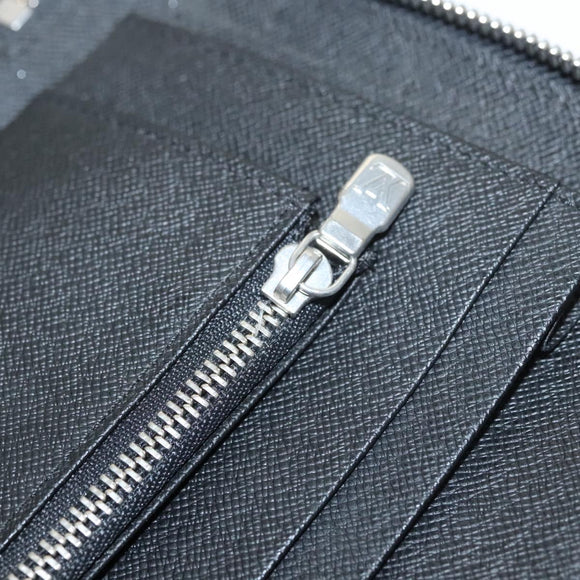 LOUIS VUITTON Taiga Organizer Atoll Travel Case Ardoise M30652 LV Auth bs24260