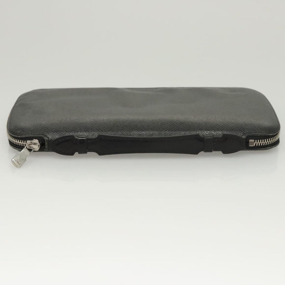 LOUIS VUITTON Taiga Organizer Atoll Travel Case Ardoise M30652 LV Auth bs24260