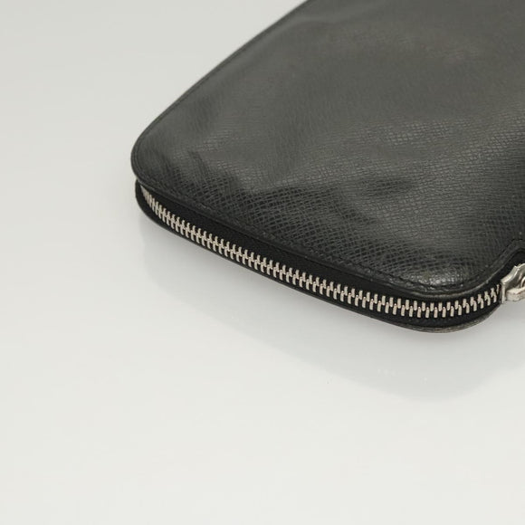 LOUIS VUITTON Taiga Organizer Atoll Travel Case Ardoise M30652 LV Auth bs24260